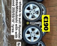 5x114.3 Wheels to suit Hyundai/Kia/ Mazda/Mitsubishi @ OCG.