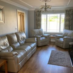 Genuine Italian Leather Suite