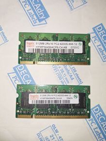DDR 2 1GB memory
