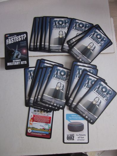 Top Trumps Which is the Fastest Ultimate Military Jets Card Game