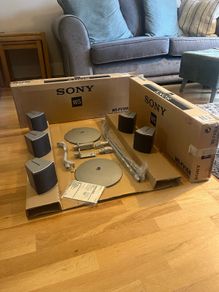 4x Sony WS-IS10F Home Theater Surround Speaker Stands