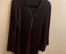 Red sparkly top (size 20-22)