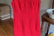 Red dress