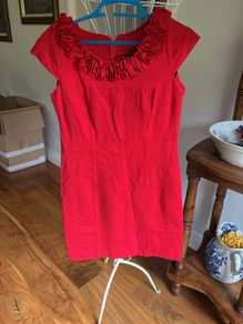 Red dress