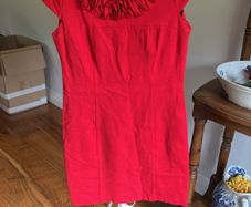 Red dress