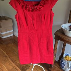 Red dress