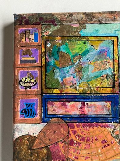 Original Painting Interior Design Art Irish Art Interiors style painting
