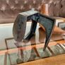 Cobblers Anvil Vintage Cast Iron Shoe Last Book End Door Stop Heavy Prop Image 10