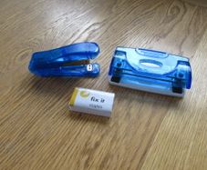 Miniature Mini Stapler and Mini Puncher for Sale