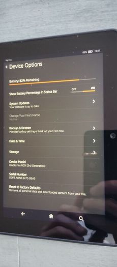 Amazon kindle fire Hd Fully Working perfect condition