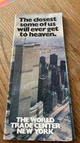 World Trade Center pamphlet.