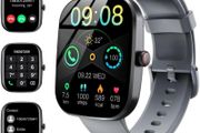 Soudorv T70 Smartwatch Unisex, Smart Watch with Telephone Function/Message Reminder, Waterproof Fitness Watch for Android iOS