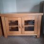 TV Unit and Bookcase - Solid Oak Image 2