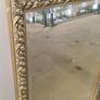 Large Gold Ornate Wall Mirror Approx. 106cm x 71cm Storage Clearance Image 2