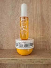 Sol de Janeiro cheirosa 62 75ml Large Bum Bum cream and 30ml parfum mist. BOTH PLASTIC WRAPPED