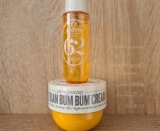 Large Sol de Janeiro cheirosa 62  Bum Bum cream 75ml and 30ml parfum mist. BOTH PLASTIC WRAPPED