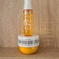 Sol de Janeiro cheirosa 62 75ml Large Bum Bum cream and 30ml parfum mist. BOTH PLASTIC WRAPPED