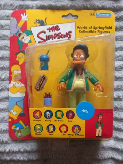 The Simpsons playmates world of Springfield figures! Series one full collection.