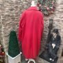 Red Double breasted overcoat uk20 Image 8