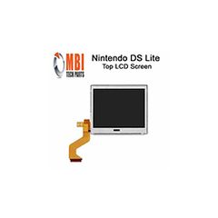 Ds Lite Replacement LCD Top Screen , Nintendo NDSL Upper Repair Part