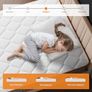 Double Mattresses 10 Inch Hybrid Memory Foam Mattress 4FT6, Pocket Spring Double Mattress Medium Firm with Motion Isolation, Hybrid Zoned Coil Orthopedic Matress in a Box, with OEKO TEX(135x190x25cm) Image 5