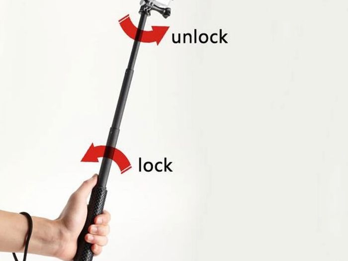 Gopro Adjustable Aluminum Selfie Stick