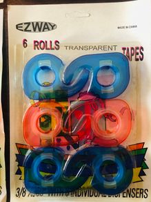 300 Packets Of Six Rolls - Sellotape With Dispenser - Job Lot Clearance For Christmas Sellers!