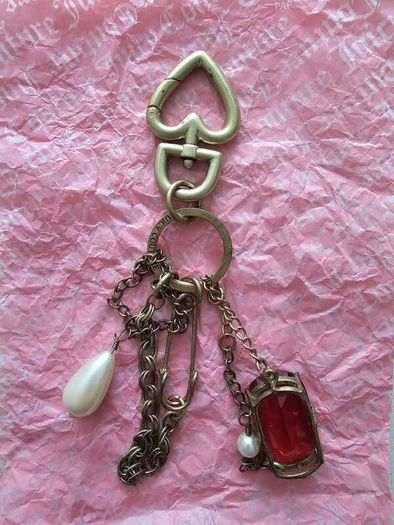 Juicy Couture Vintage Bag Charm/Key Chain
