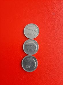 3 Irish 10p 1993/94/99