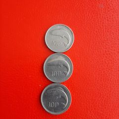3 Irish 10p 1993/94/99