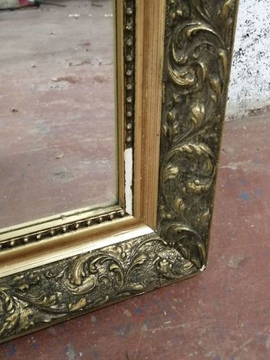 Vintage Gold Bevelled Mirror