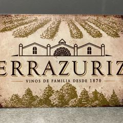 Errazuriz wines Tin Metal Sign