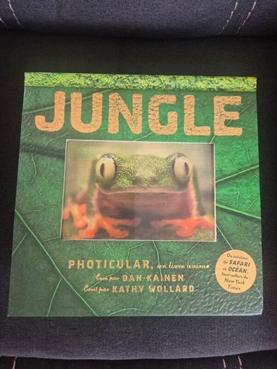 Jungle French Photicular Moving Image Book