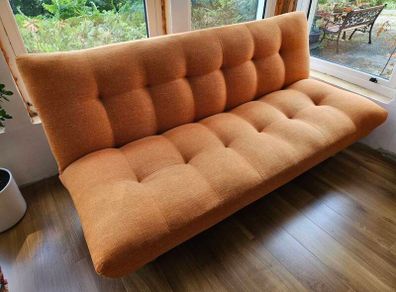 Orange Sofa Bed