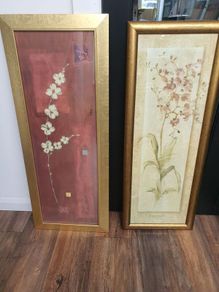 Decorative framed wall art