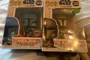 2 Star Wars mandalorian funk pops