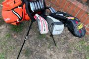 Full set of golf clubs
