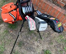 Full set of golf clubs