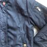 Kids black bomber jacket size7 Image 2