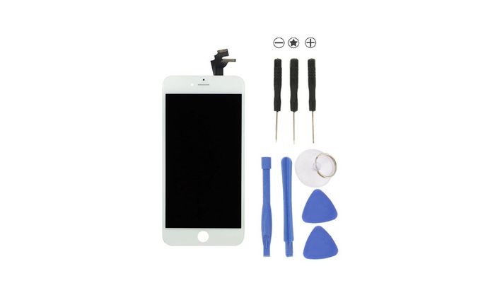 For iPhone 6 Plus Display LCD Touch Screen Digitizer Assembly White With Tools - FHT15IPLCD