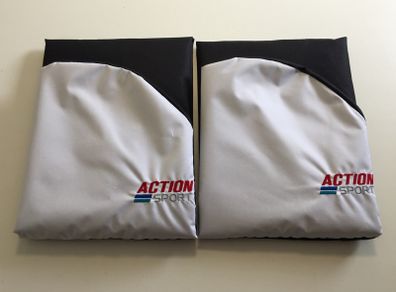 Action Sport Waterproof Seat Covers White/Black