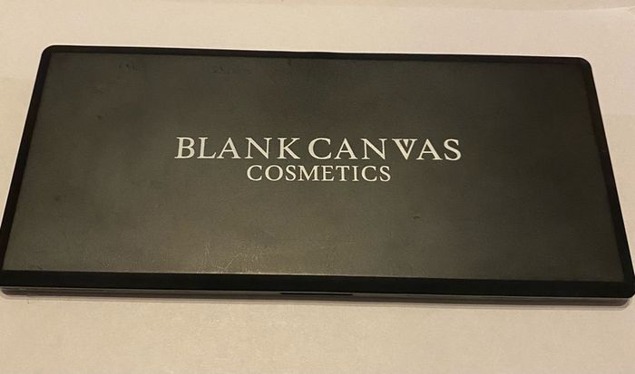 Blank Canvas Cosmetics 10 Color concealer palette and brush