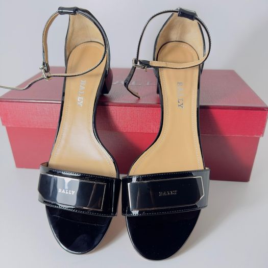 Bally Leather Women Sandals Heels EU36.5/UK3