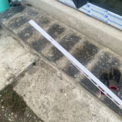 White tile trim