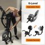 Exercise Bike Foldable Fitness Bike Magnetic Foldable Indoor Cycling Bike 3-In-1 Foldable Exercise Bike for Home Use with Resistance Bands Home Workout Exercise Equipment (FREE EXPRESS POSTAGE) Image 4