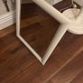 Rectangular Mirror Freshly painted in Farrow and Ball New White Eggshell.- 42 cm by 34 cm Image 2