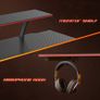 Corner Gaming Computer Desk - 128 x 128 cm L-Shaped Table with LED Ribbon and Screen Stand, Headset Hook for Study, Play, Work, Bedroom, Home, Living Room (FREE SHIPPING) Image 4
