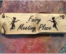 House Sign Wall Ornament - Fairy Meeting Place