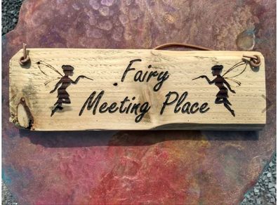House Sign Wall Ornament - Fairy Meeting Place