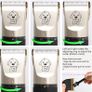 Pet Dog Grooming Clippers, Rechargeable Low Noise Cordless Pet Clippers,Professional Dog Hair Trimmer Grooming Kit Dog Shaver with 8 Comb, Quiet Electric Cat Shears for All Pets (FREE POSTAGE) Image 3